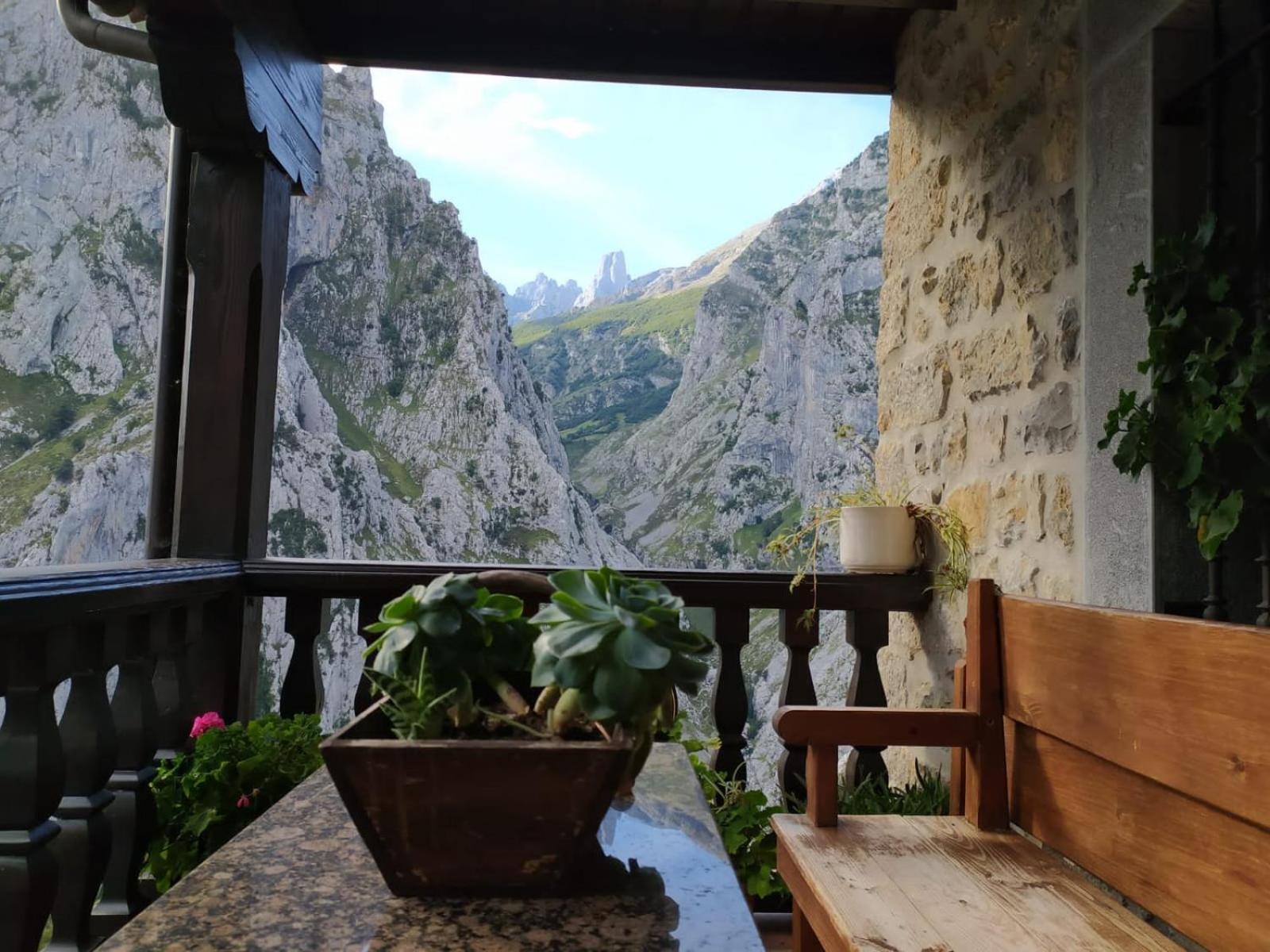 El Portal Del Abuelo Appartement Arenas De Cabrales Buitenkant foto